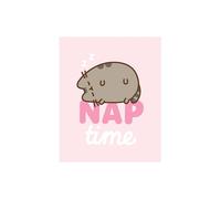Manta De Forro Pusheen Para Siesta 130x160cm Gato Rosa Suave Licenciada