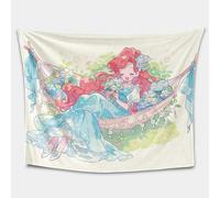 Manta de franela con estampado de chica pelirroja de anime, manta suave para siesta, universal para dormitorio, sofá, uso en todas las estaciones (2.4 x 55 pulgadas)