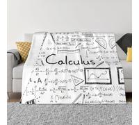 Manta de franela de microfibra ultrasuave de lujo para todas las estaciones, cálida, matemáticas, geometría, geek, cálculo, para ropa de cama, sofá y viajes