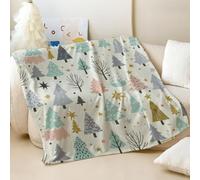 Manta de franela estilo nórdico para invierno, rosa, negro y dorado, estilo libro de cuentos, ideal para vacaciones y uso doméstico (04,180 x 200 cm)