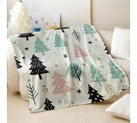 Manta de franela estilo nórdico para invierno, rosa, negro y dorado, estilo libro de cuentos, ideal para vacaciones y uso doméstico (01,130 x 150 cm)