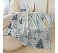 Manta de franela estilo nórdico para invierno, rosa, negro y dorado, estilo libro de cuentos, ideal para vacaciones y uso doméstico (05,150 x 200 cm)