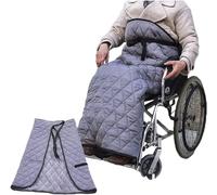 Manta de invierno para silla de ruedas, forro polar impermeable, cómoda para mantener el calor, resistente al viento, parte inferior del cuerpo, cubierta acogedora para personas mayores