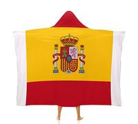 Manta de la bandera de España, manta difusa de España, manta de la bandera del país, recuerdo de la ciudad del país, manta de terciopelo muy cómoda y cálida para sofá, cama, silla, sofá de oficina, re