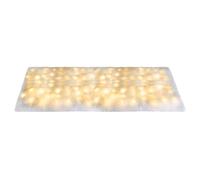 Manta De Nieve Artificial Con Luz LED, Alfombra Suave Para Nevadas Navideñas Con Luces De LED, Mantel De Decoración De Invierno Falso Con Ocho Modos De Iluminación, Chimenea De Árbol De Pueblo,