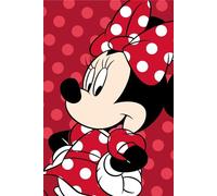 Manta de peluche de Minnie Mouse, 100 x 150 cm