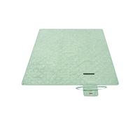 Manta de Picnic 200 x 200 cm Motivo de Hojas y Verde Menta