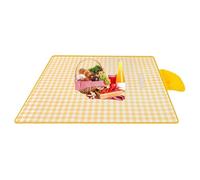 Manta de picnic, alfombra de picnic,Alfombra ligera plegable de - Almohadilla de juego de 79x79 pulgadas para exteriores, manta de ligera impermeable para acampar al aire libre