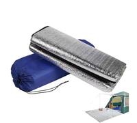 Manta de Picnic Impermeable Plegable, Estera de Espuma Aislante de 3,5mm con Papel de Aluminio de Doble Cara for Acampar y Dormir al Aire Libre, 1 Uds.(2 x 2m)