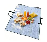 Manta De Picnic Impermeable, Tapete Plegable A Prueba De , Tamaño Compacto De 38 X 43 Pulgadas, Accesorio Utilitario Para Viajes Al Aire Libre, Opción De Diseño Fácil De Limpiar, Adecuado Para Ja