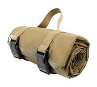 Manta de picnic Multicolor Antideslizante Agua Portátil Roll Up Mat(Khaki)