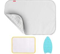 Manta de Planchado Gruesa Mejorada, Alfombrilla de Planchado de Viaje, Uso portátil de Doble Cara, Cubierta de Almohadilla térmica aislada para Lavadora, Secadora, Mesa, encimera, Tabla de Planchar