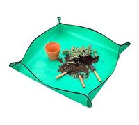Manta de Plantación,Base Impermeable Verde de Almacenamiento | Protector para Plantas de Interior - para Interior Exterior Macetas Bonsái Plántulas y Tierra