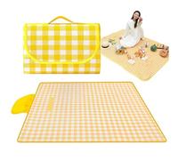 Manta de playa al aire libre | Manta de picnic impermeable, 200 x 200 cm, impermeable, lavable, resistente a las inclemencias del tiempo, secado rápido para camping, senderismo, actividades al aire