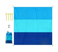 Manta de playa impermeable antiarena | 78 x 82 pulgadas extra grande de secado rápido ligera | Manta de picnic toallas de playa gratis con arena | para picnic al aire libre, camping