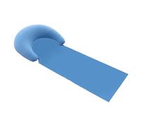 Manta de Playa portátil con Almohada Inflable, Almohadilla Relajante Plegable para una Sola, Tumbona a Prueba de para Dormir, broncear, Tomar el Sol, Hombres, Mujeres, Adolescentes