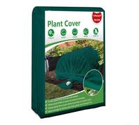 Manta de protección contra heladas para plantas, transpirable, no tejida, cubierta verde, para flores de jardín, verduras, árboles jóvenes, envoltura aislante resistente al viento para retener la