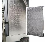 Manta de protección térmica de aluminio, Tablero de protección térmica for refrigerador, magnético ignífugo(L W 70cm X 60cm)
