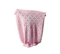 Manta de Punto para Bebé Recién Nacido, Odot Suave y Cálida Punto de Crochet Cobija Toalla de Cama Niños Swaddle para Bebe Cuna, Cochecito y Silla de Paseo (80x100cm,Rosado)