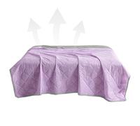 Manta de refrigeración - Manta de verano ligera | El tiro de verano mantiene fresco para los dormidos calientes | Mantas de enfriamiento de hielo | Adecuado para cama, sofá y viajes durante el calor