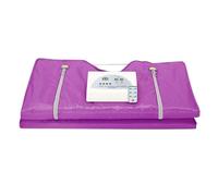 Manta de Sauna for quemar grasa Slimmin for bajar de peso Spa Detox Control remoto infrarrojo, manta calefactora for modelador corporal en casa para relajarse(Purple)