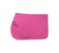 Manta de silla de montar inglesa c moda y acolchada cuadrada Tough 1 EquiRoyal de algod n, color rosa