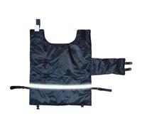 Manta de ternero para terneros, resistente al viento y al agua, aislada de cabra, manta térmica para terneros, para clima frío invernal, ovejas, ganado, vacas, al aire libre