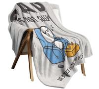 Manta divertida para papá, manta de sofá con texto en inglés "Dad is Not Sleep", manta humorística para padres, maridos, abuelos, cumpleaños, vacaciones, Acción de Gracias, hogar, oficina, dormitorio