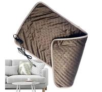 Manta eléctrica con calefacción - Extensión de 1,5 m, suave 60 x 30 cm con 3 ajustes de calor | Manta multifuncional para piernas, cuello y rodillas, cojín seguro y duradero