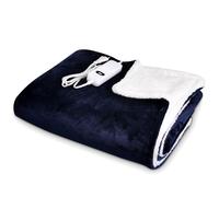 Manta eléctrica con forma de U - Poncho eléctrico con mando 180 x 130 CM