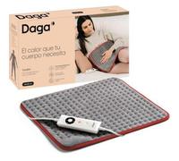 Manta eléctrica gris 100W 3 temperaturas microfibra BSS lavable transpirable protección Oeko-Tex