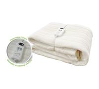 Haeger eb-180.002a manta eléctrica y almohadilla 120 w blanco vellón