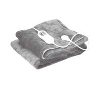 Manta eléctrica lavable 120W 160x120cm, ideal para calentar y relajar músculos en casa o durante viajes.