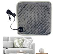 Manta eléctrica - Manta térmica suave y cómoda de 30,5 x 25,4 cm con cable de datos de extensión de 1,5 m, almohadilla eléctrica multifuncional para el cuello,