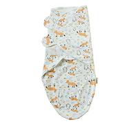 Manta Envolvente Bebé Swaddle Wrap Recien Nacido, Morbuy 2pcs Algodón Saco de Dormir Cobija Suave y Confortable Ajustables Unisexo Disponible Toda Temporada (60 * 75cm(3-8Meses),Bosque zorros)