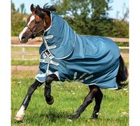 Manta equitación de exterior con cubrecuello equitación Horseware Amigo AmEco 100g 6’9"