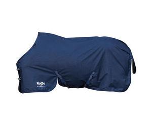 Manta Equitación RugBe Caballo/Poni Azul Marino Exterior Impermeable 200 g 145 cm
