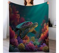 Manta Franela con Estampado En Blanco Y Negro Panda De Flores,Impresión 3D Ilustración De Animales Microfibra Bedding Manta De Felpa Suave Sofá Cama para Adultos Dormitorio Colcha,75X100Cm