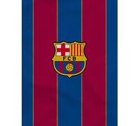 Manta grande del FC Barcelona, con logotipo del FCB, 130 x 170 cm, para ventilador de fútbol, Primera Division, Estadio Camp Nou Barça Xavi, diseño de fútbol Més que un Club