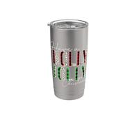 Manta Have A Holly and Jolly Have a Holly and Jolly Merry Christmas, leopardo y búfalo Vaso térmico de acero inoxidable de doble pared
