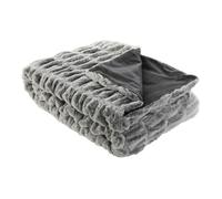 Manta home esprit gris 130 x 170 x 2 cm 170 cm