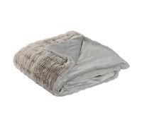 Manta home esprit gris claro 220 x 240 x 1 cm 240 cm