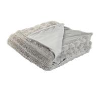 Manta Home ESPRIT Gris Claro 220 x 240 x 1 cm - Marca: Home ESPRIT - EAN: 8424002154615