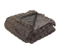 Manta Home ESPRIT Marrón 220 x 240 x 1 cm - Marca: Home ESPRIT - EAN: 8424002154707