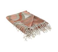 Manta home esprit rosa acrílico 130 x 170 cm