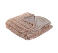 Manta home esprit rosa claro 220 x 240 x 1 cm 1 cm