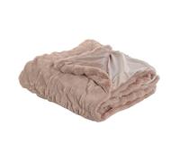 Manta home esprit rosa claro 220 x 240 x 1 cm