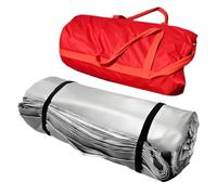 Manta ignífuga de emergencia 3 x 4 m 4 x 6 m 6 x 8 m 6 x 9 m | fibra de vidrio con revestimiento de silicona para garaje eléctrico | manta de seguridad de rescate con bolsa de almacenamiento 1100 ℃