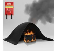 Manta Ignífuga, Manta de Fuego para scooter eléctrico y bicicleta eléctrica, de Emergencia contra Incendios, de batería de litio, 100x125cm