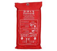 Manta ignífuga Mxtech, manta de extinción de incendios retardante de seguridad reutilizable de cocina, cocinas para oficinas, restaurantes, coche (1mx1m)